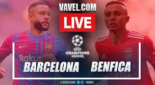 Barcelona played against sl benfica in 1 matches this season. O25aoex2wqp3um