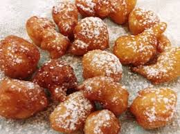a traditional italian deep fried pastry
