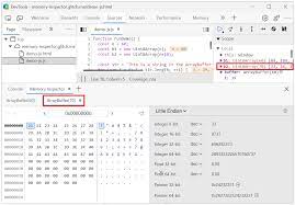 Inspect a JavaScript ArrayBuffer with the Memory Inspector tool - Microsoft  Edge Development | Microsoft Learn