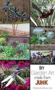 Crazy Cool Garden Art Ideas From Junk