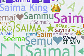 nicknames for saima sᴋ saima ᴮᴼˢˢ
