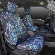 Custom Fit Camo Front Seat Covers For