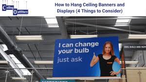 Hang Ceiling Banners And Displays