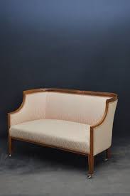Elegant Edwardian Mahogany Sofa