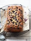 blueberry cornmeal loaf cake