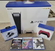 sony playstation 5 ps5 console disc
