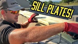 install a sill plate on a foundation