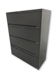 allsteel gray 4 drawer lateral charting
