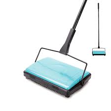 cleanhome manual carpet sweeper brush