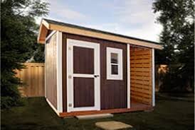 for backyard storage shed packages