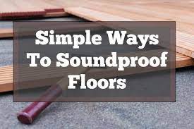 how to soundproof floors do it