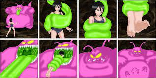 Rukia encounters the Horrifying Buyon! by SoleSwallower | Pet monsters, Red  ribbon, Digital artist