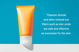 anium dioxide in sunscreen how does