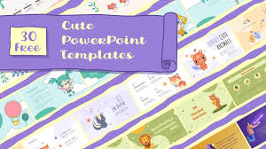 30 free cute powerpoint templates