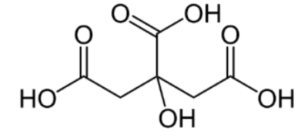 citric acid formula