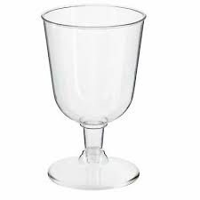pack of 8 clear plastic wine glasses