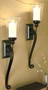 Rustic Candle Wall Sconces Candle Wall