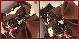 Пирожное McCafe Черный Лес - «?Вкуснейший десерт в Мак Кафе!☕Ну просто  пальчики оближешь!?Что внутри шоколадного коробка??АППЕТИТНЫЕ фото» | отзывы