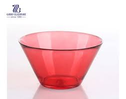v shape gl salad bowl kitchenware china