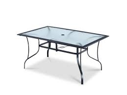 Zell 60 X 38 Patio Dining Table Glass
