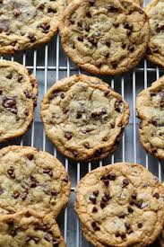 crispy chewy chocolate chip cookies