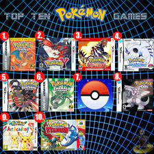 Top Ten Pokemon Games | Here's the list of my favorite pokem…