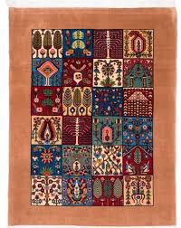 persian handwoven carpet kheshti design