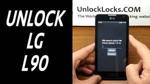 By unlocking your lg optimus l90 d415 phone, you will be able to use it on the gsm network of your choice. How To Unlock Optimus L90 And L90 Dual D405 D405n D410 And D415 By Unlock Code Unlocklocks Com