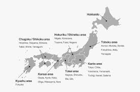 Kansai international airport is the gateway to western japan. Japanese Map Png Tokyo And Kyoto Rugby World Cup 2019 Venues Map Transparent Png Kindpng