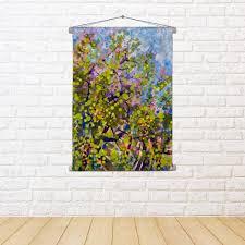 Check spelling or type a new query. Artzfolio Spring Nature Season With Yellow Flowers Tree Silk Painting Tapestry Scroll Art Hanging 36 X 47 6inch Amazon Co Uk Kitchen Home