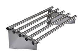 Stainless Steel Pipe Wall Shelf 600 X