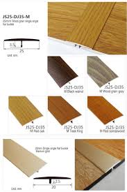 wood grain aluminum t shaped tile trim