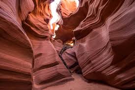 paddling into antelope canyon vs