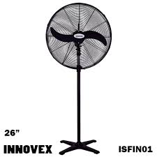 innovex 26 stand fan isfin01 sky