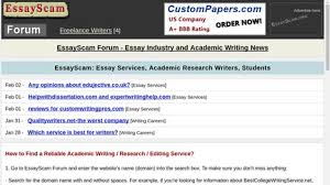 Good Essay Writing Service Forum  Best Writing Service in USA   