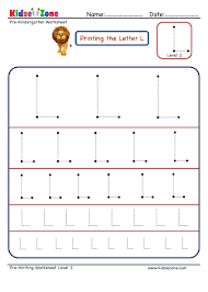 letter l tracing worksheet diffe
