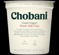 whole milk plain chobani