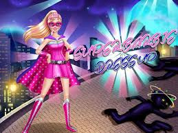 super barbie dress up play free game