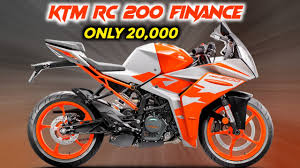 ktm rc 200 finance offer low down