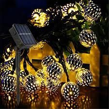 solar string lights outdoor lights