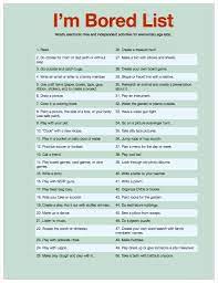 50 activities for bored kids the i m