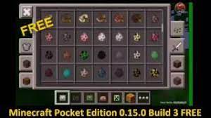 Estás buscando minecraft pe apk?✓en caso afirmativo, ha aterrizado en el. Minecraft Pocket Edition 0 15 0 Build 3 Free Download Minecraft Pe 0 15 0 Apk Free Youtube