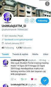 Student portal 1 1 step 13: Kolej Pasir Salak On Twitter Assalamualaikum Bagi Yang Bertanya Berkenaan Results Rayuan Ianya Tidak Akan Dikeluarkan Di Student Portal E Hep Tetapi Ianya Akan Dikeluarkan Paling Awal Jam 4 Petang Ini Melalui