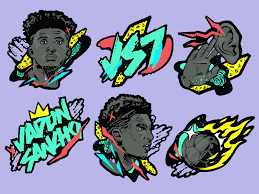 Jadon sancho, this british teenager is said to be a candidate for the world's top players. Jadon Sancho X Ea Launch Party Stickers By Aaron Givens On Dribbble