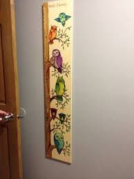 Growth Chart Art Owl Growth Chart Review Giveaway Us 9 2