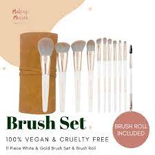 synthetic makeup brushes