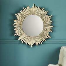 laura ashley lovell round mirror in
