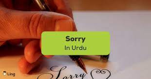 say sorry in urdu 10 remarkable ways