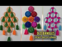 Old Bangle Wall Hanging Ideas