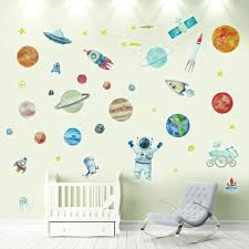 Colorful Planet Wall Stickers
